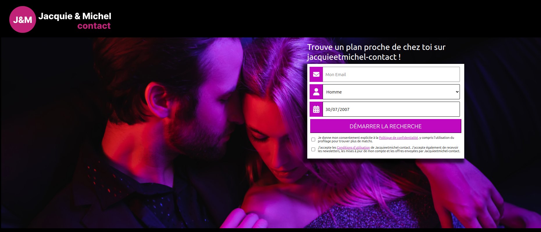 jacquie michel contact, rencontre en ligne