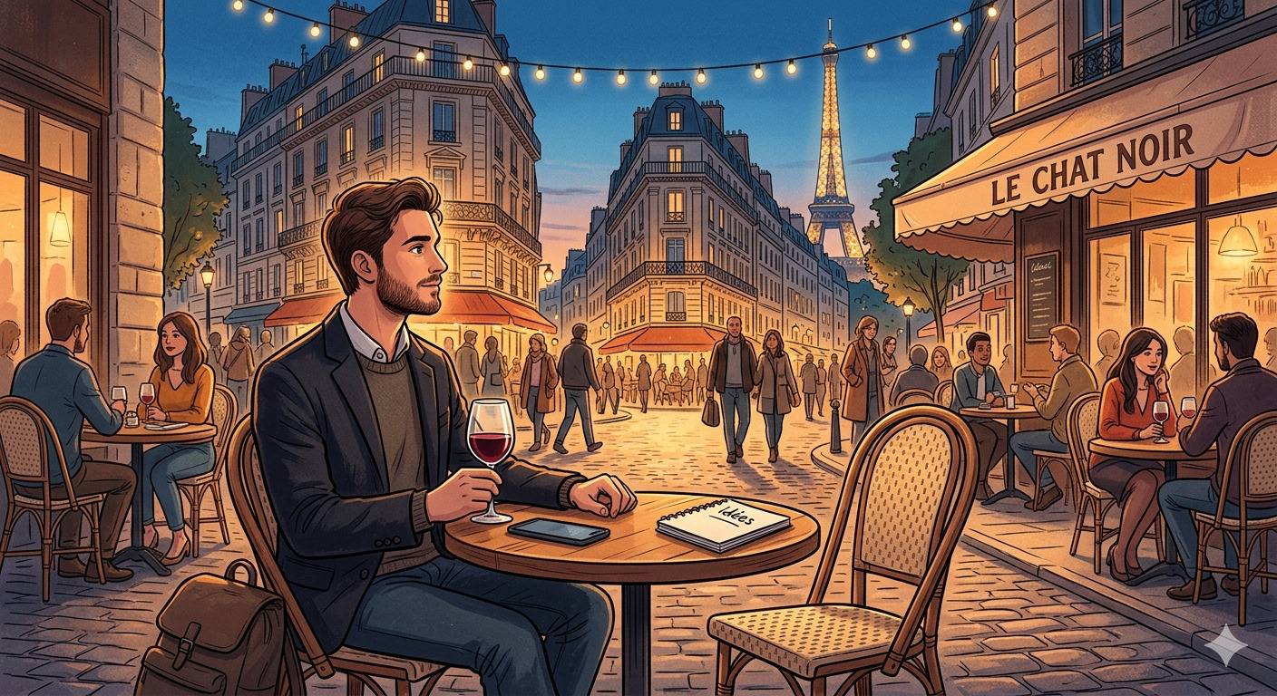 soirée célibataires à paris, douceur de vivre